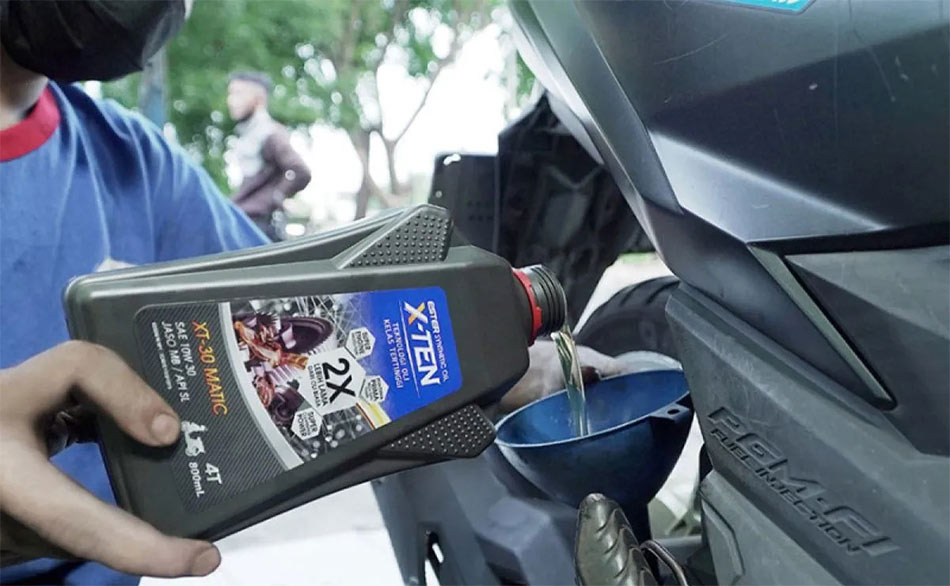 kualitas Oli Xten vs Shell